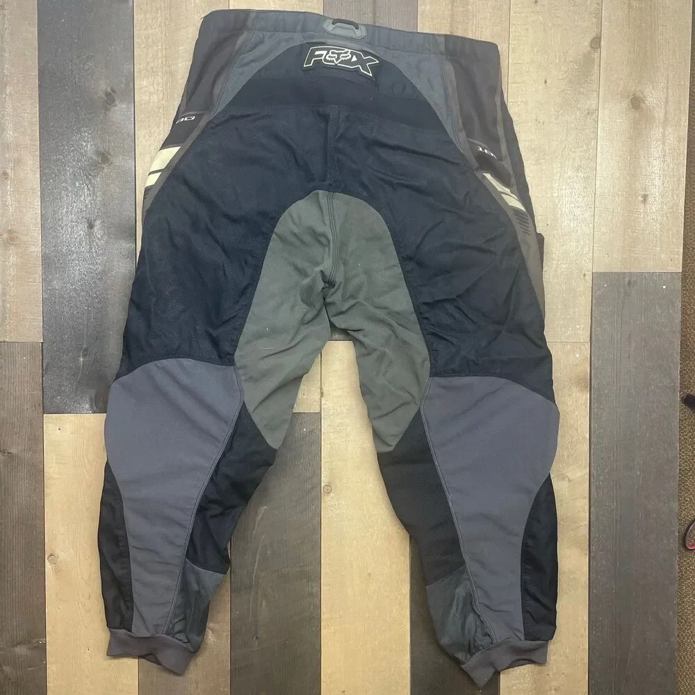 Fox Racing 180 Men's Size 40 Black Motocross Padded Race Dirt Bike Pants 04018